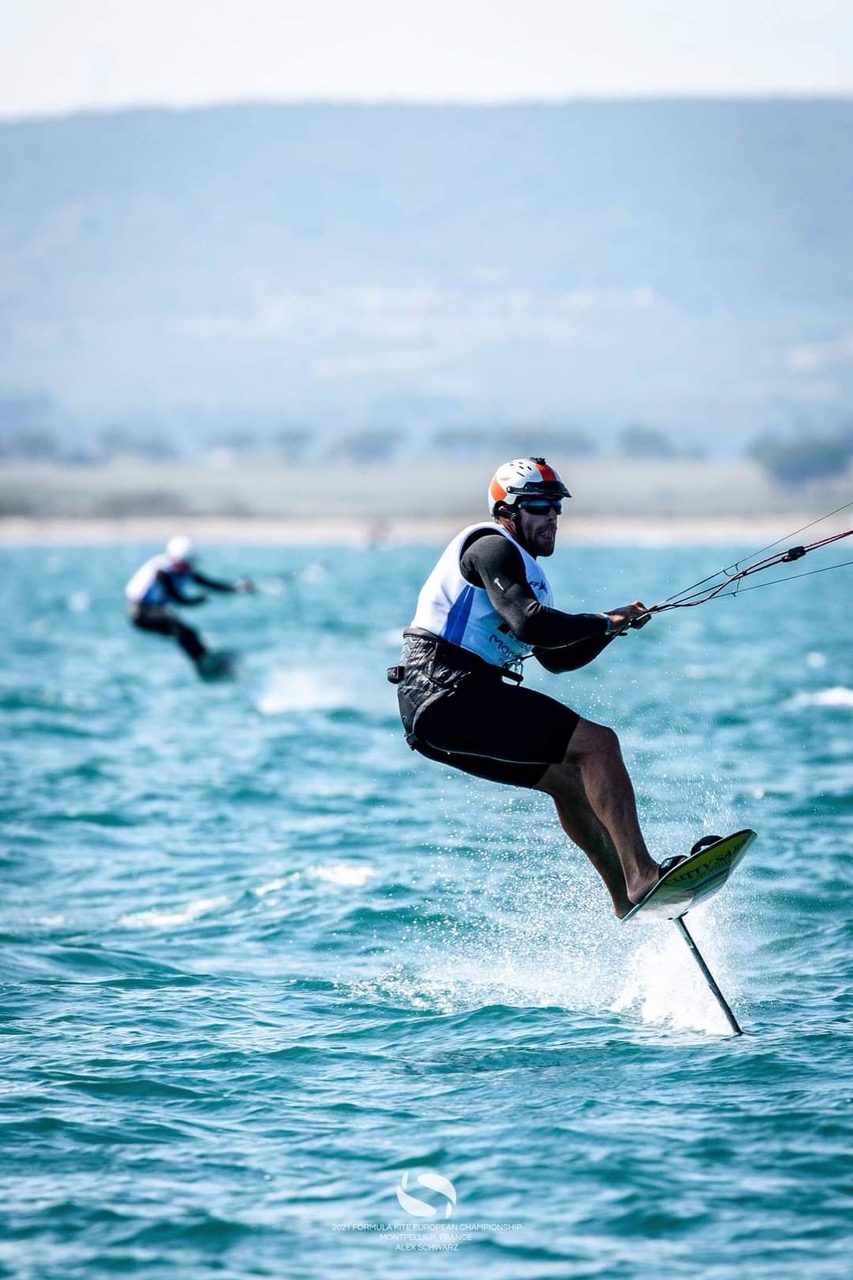 Álex Climent y Gisela Pulido Campeonato de Europa de Fórmula Kite Montpellier Marina el Portet Joaquin Molpeceres