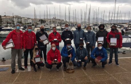 Joaquin Molpeceres equipo de vela Marina el Portet Denia en las 200 millas A2 de Altea